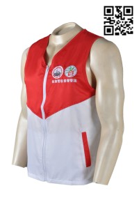 V125 custom volunteer team vests